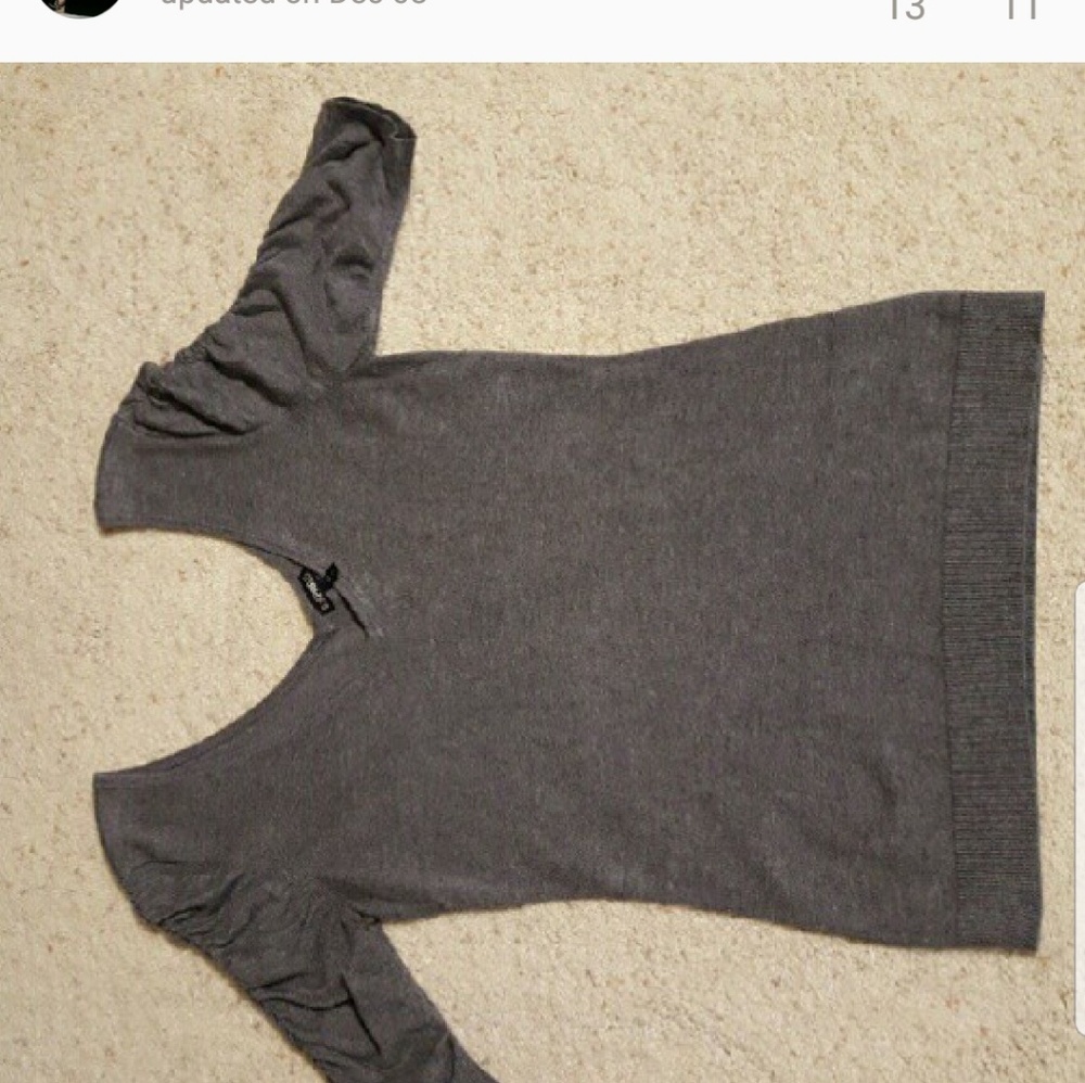 Gray Express Sweater